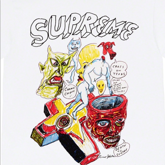 Supreme Other - Supreme Daniel Johnston Tee, White, Medium
